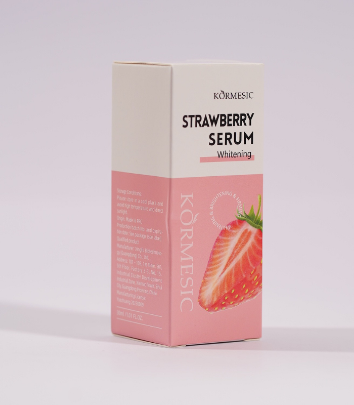 Kormesic Strawberry Whitening Face Milk Serum