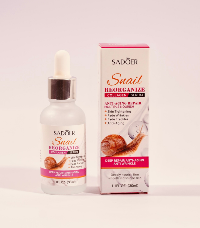 SADOER Snail Reorganize Collagen Anti-Aging Face Serum